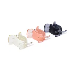 LAIDA Women Set of 3 Embellished Claw Clip-27