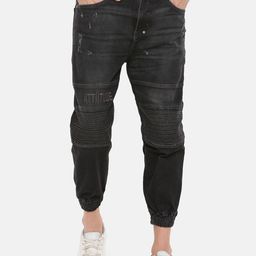 ATTIITUDE Men Black Slim Fit Mid-Rise Clean Look Jeans-image-28