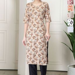 7Threads Women Pack Of 6 Floral Printed Kurta-image-30