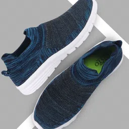 FAUSTO Men Blue & Black Walking Shoes-picture-31