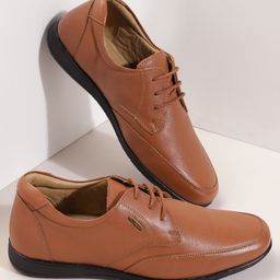 Red Chief Men Textured Leather Formal Derbys-image-17