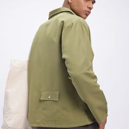 glitchez Urban Utility Back Pocket Relaxed Fit Shirt-image-31