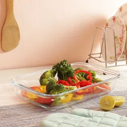 Femora Borosilicate Microwave Safe Set of 3 Rectangular Dish-15