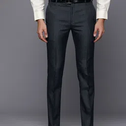 Raymond Men Slim Fit Formal Trousers-image-87