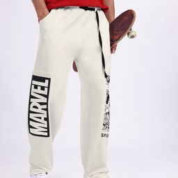 Kook N Keech Marvel Men Oversize Spider-Man Printed Track Pants-picture-7