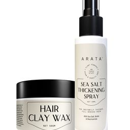ARATA Set Of 2 Ultimate Hair Wax & Spray Set-6