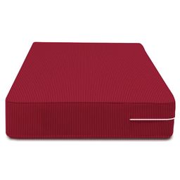 bsb home Red Cotton Breathable Mattress Protector-image-19