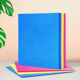 Kuber Industries 25Pcs Blue & Yellow Sponge Clothes-image-35