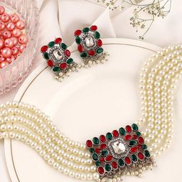 Bhagya Lakshmi Contemporary Jhumkas Earrings-image-37
