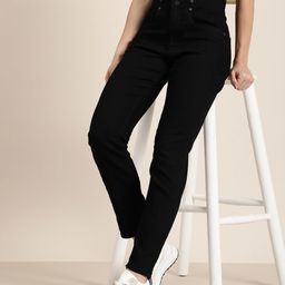 HERE&NOW Women Slim Fit Stretchable Jeans-picture-1