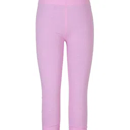 Sera Girls Pink Ankle-Length Leggings-image-76