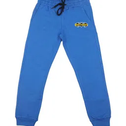 Batman Boys Blue Solid Slim Fit Joggers-image-96