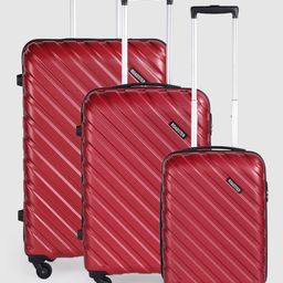 Roadster Xtreme Set of 3 360-Degree Rotation Trolley Suitcases - Cabin, Medium & Large-46