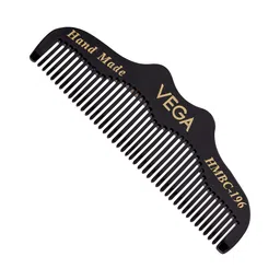 VEGA Men Pocket-Size HMBC-196 Beard & Moustache Comb For Grooming & Styling - Black-image-12
