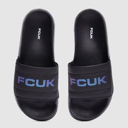 FCUK Men Brand Logo Printed Sliders-47