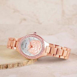 Newton Women Rose Gold & White Analogue Watch WPRG105i-image-44