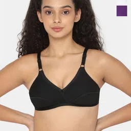 NAIDU HALL Pack Of 3 Medium Coverage All Day Comfort Cotton Everyday Bras-image-99