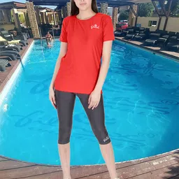 FILMAX ORIGINALS T-Shirt & Capri Two Piece Swim Set-image-75