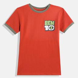 Eteenz Boys Ben 10 Printed Cotton T-shirt-image-49
