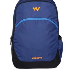 Wildcraft Unisex Blue Backpack 1 Solid Backpack image 4