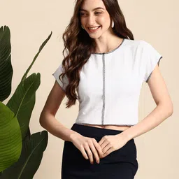 Mast & Harbour Extended Sleeves T-shirt-image-98