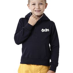 KATE & OSCAR Boys Blue Hooded Cotton Sweatshirt-picture-47