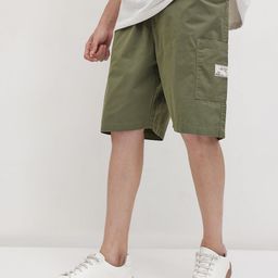 The Roadster Life Co. Men Pure Cotton Relaxed Fit Cargo Shorts-image-16
