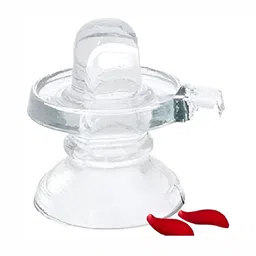 Navyaksh Transparent Religious Glass Showpiece-image-99