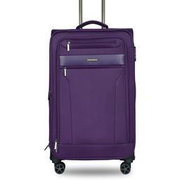 Nasher Miles Soft-Sided Large Trolley Suitcase-33