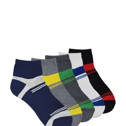 socksxpress Balenzia Men Pack of 3 Assorted Calf-Length Socks-picture-5