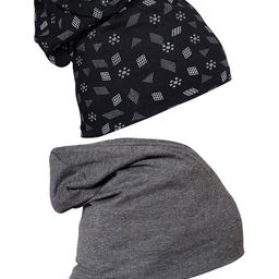 VIMAL Unisex Set of 2 Beanies-14