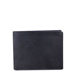 TnW Men Black Solid Two Fold Wallet-picture-9