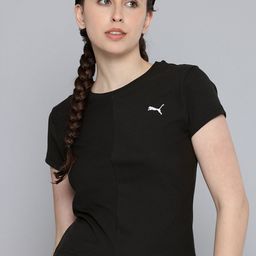 Puma Wardrobe Essentials Ribbed Slim Fit T-shirt-picture-43