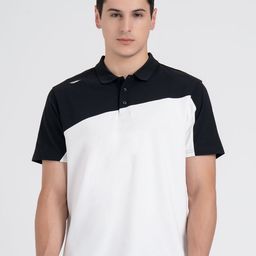 Red Tape Men Colorblocked High Stretch Polyester Athleisure Polo T-Shirt-image-15