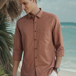 Peter England Casuals Men Slim Fit Casual Shirt-picture-4