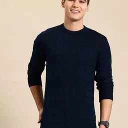 Mast & Harbour Self-Checked Pullover-picture-14