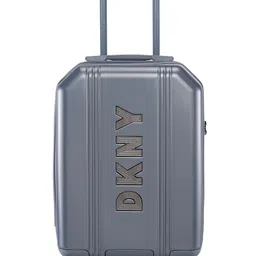 DKNY Blue Show Stopper Hard Case 20" Cabin Trolley-14