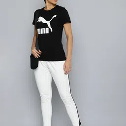 Puma Pure Cotton Brand Logo Printed Outdoor T-shirt-picture-39