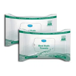 Ginni Unisex Hygiene Wet Bed Bath Wipes Set of 2-26