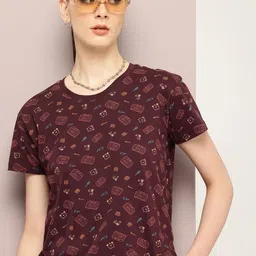 DILLINGER Printed Boxy Pure Cotton T-shirt-image-96