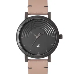 Fastrack Men Morphism Leather Analogue Watch 3299NL01-Black-71