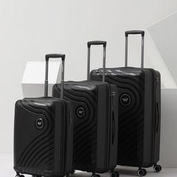 Wildcraft Onyx Textured Large Trolley Suitcase image 5