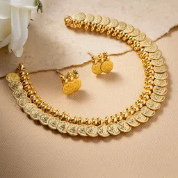 Vriksham Brass-Plated Jewellery Set-picture-23
