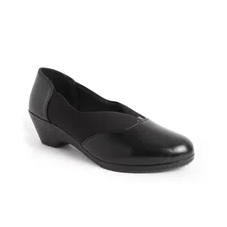 XE Looks Black Wedge Pumps-37