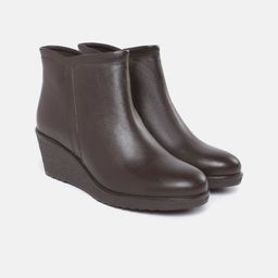 The Roadster Life Co. Women Mid-Top Wedge Heel Regular Boots-10