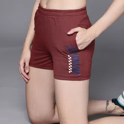 HRX by Hrithik Roshan Women Lifestyle Shorts-image-31