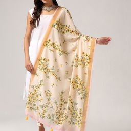 Kaizen TEXO FAB Floral Printed Dupatta With Zari-6