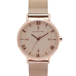 GIORDANO Women Rose Gold-Toned Analogue Watch A2065-22-47