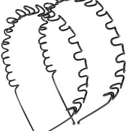CHANDERKASH Women Set of 2 Black Zig-Zag Hairband-51