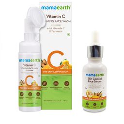 Mamaearth Unisex Set of Face Wash & Face Serum-12